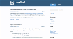 Desktop Screenshot of decodified.com
