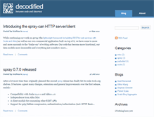 Tablet Screenshot of decodified.com
